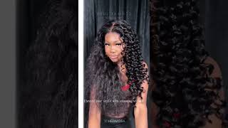 Soo full😍Hermosa hair 13x6 deep wave 220 density wig [upl. by Tess]