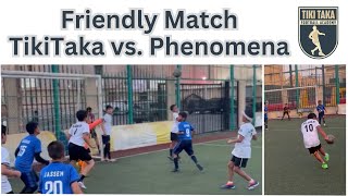 Friendly Match TikiTaka Kuwait Football Academy vs Phenomena Academy ⚽️ [upl. by Enahs]