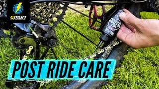 Post Ride E Bike Maintenance  What To Do After A Ride On Your E Mountain Bike [upl. by Divod]