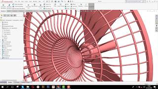 12 Solidworks Eğitim  VANTİLATOR ÇİZİMİ UYGULAMA [upl. by Aniala289]