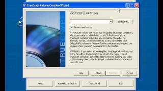 برنامج TrueCrypt شرح النوع الاول من التشفير [upl. by Edelson453]