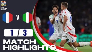 Francia Italia  13  Gli Highlights  Lega Delle Nazioni 202425  italia francia [upl. by Etoile]