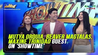 Mutya Orquia Beaver Magtalas Maxine Trinidad guest on Showtime  ABSCBN News [upl. by Aizitel]