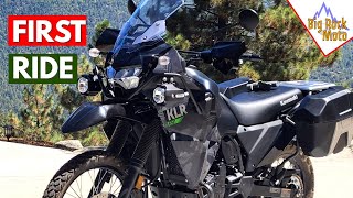 First Ride Vlog 2022 Kawasaki KLR650  Max Fun Min Price amp Zero Competition [upl. by Nayab]