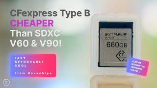 CFexpress Type B NOW Much Cheaper Than SDXC  Fast Cool Huge Media  Meet Novachips  Matt Irwin [upl. by Aissila]