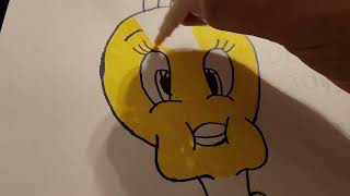 How To Drawing Tweety Pie In Coloring From Looney Tunes [upl. by Aineles458]