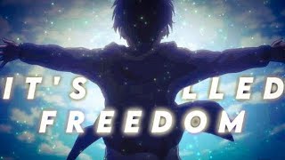 「AMVEDIT」Eren Yeagers freedom X Master Oogways speech  Sleepwalker  Attack on Titan [upl. by Titos]