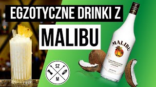 Tropikalne DRINKI z MALIBU  limonka kokos mięta ananas na domówkę wieczór panieński  odc 27 [upl. by Dilaw]