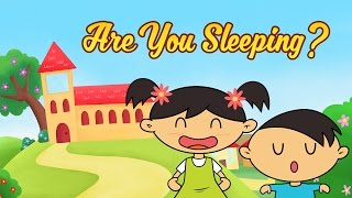 Are You Sleeping Brother John  Frère Jacques in English  Nursery Rhymes for Kids by Luke amp Mary [upl. by Hgielram835]