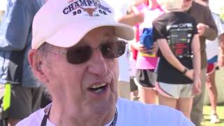 Runners tackle the 40th annual Capitol 10k Race in Austin [upl. by Ardnasirk]