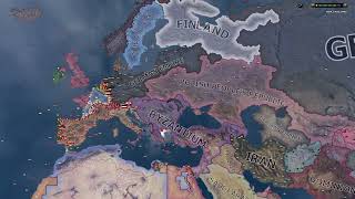 Yet another Byzantine Empire mod  Hoi4 Timelapse [upl. by Vaclav841]