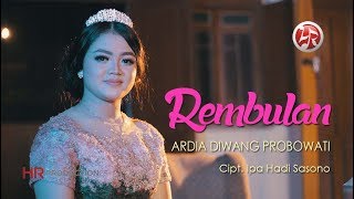 Ardia Diwang Probowati  Rembulan  Dangdut Official Music Video [upl. by Orlanta]