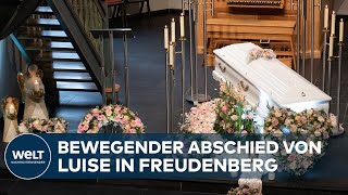 TRÄNEN UND TRAUER Freudenberg steht still  Bewegende Trauerfeier für ermordete Luise [upl. by Aidnis920]