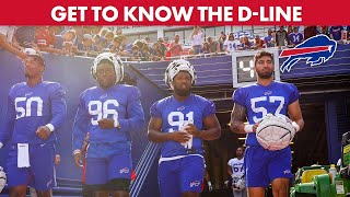 Get To Know The Buffalo Bills Defensive Line  Rousseau Oliver Hughes and More [upl. by Eidahs]