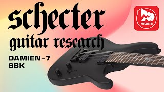 Электрогитара 7 струн SCHECTER DAMIEN7  теперь и с прямыми ладами [upl. by Polivy24]