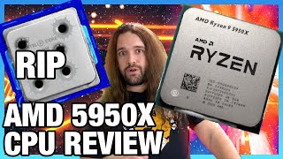 RIP Intel AMD Ryzen 9 5950X CPU Review amp Benchmarks Workstation Gaming Overclocking [upl. by Arvind782]