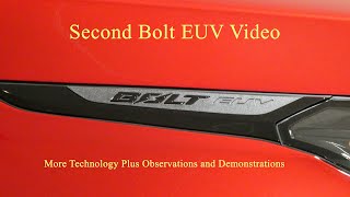 Second Bolt EUV Video [upl. by Burty]