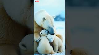 Tiny Polar Bears Heartwarming Rescue 🐻 WildlifeConservation PolarBearRescue [upl. by Evangelist]