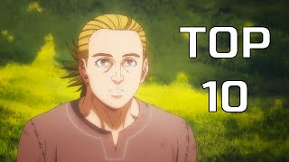 Top 10 VINLAND SAGA Season 2 Moments [upl. by Wie]