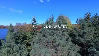 Fall in Minnesota 4K  Drone Footage [upl. by Anitsua]