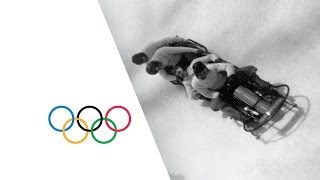 Classic Bobsleigh Action  Lake Placid 1932 Winter Olympics [upl. by Ettenrahs655]