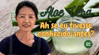 ALOE VERA  Ah se eu tivesse conhecido os benefícios da Aloe Vera quando era bem jovem [upl. by Annibo]