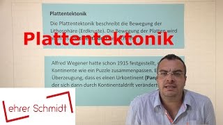 Plattentektonik  Einleitung und Begriffe  Erdkunde  Lehrerschmidt [upl. by Brawley]