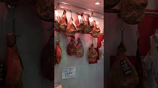 Typical Spanish HamJamón in Teruel [upl. by Yasdnil581]