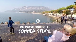 Fra dansk vinter til sommer sydpå [upl. by Aneloaup68]