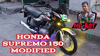 MODIFIED HONDA SUPREMO 150 MRARTvlogs [upl. by Eedahs502]