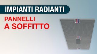 Soffitto radiante per riscaldamento e raffrescamento [upl. by Stringer]