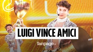 Amici 2022 Luigi Strangis è il vincitore al secondo posto il ballerino Michele Esposito [upl. by Floss319]