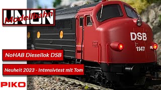 Produktpräsentation Piko NoHAB Diesellok DSB  Spur H0  187 [upl. by Feune]