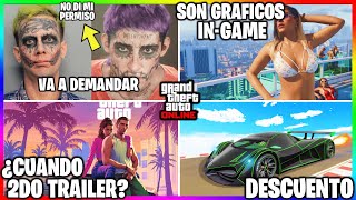 NUEVA ACTUALIZACION NOTICIAS de GTA 6 Cuando 2DO TRAILER JOKER DEMANDARÁ a ROCKSTAR  GTA Online [upl. by Orose]