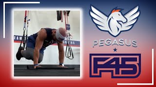 F45 TRAINING VLOG PEGASUS WORKOUT  Strength [upl. by Anivle742]