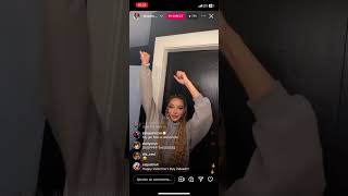 Tinashe  Nasty unreleased song from Instagram live 20240214 [upl. by Yerroc]