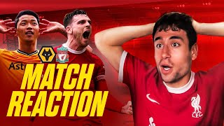 My Full Live Reaction to our BIG 31 WIN vs Wolves 🔴👊 [upl. by Charmain]