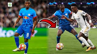 AMADOU HAIDARA VS REAL MADRID RB LEIPZIG ÉLIMINÉ [upl. by Barnet]