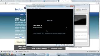 Installing Fedora in VirtualBox on Windows 7 I [upl. by Geanine]