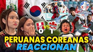 PERÚ VS CANADA  REACCIÓN  COPA AMERICA 2024 [upl. by Donelson]