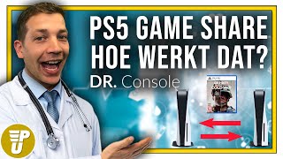 Zo werkt gamesharing op PlayStation 5  Dr Console [upl. by Gnuh]