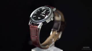 Yazole Waterproof Calendar Leather Wrist Quartz Watch [upl. by Harmonie]