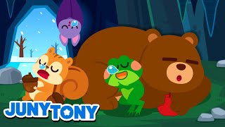 Animals In Hibernation  Getting Ready to Hibernate  Animal Songs  Kids Songs  JunyTony [upl. by Lock]