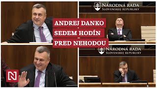 Takto Danko viedol schôdzu pár hodín pred nehodou [upl. by Ahtiuqal]