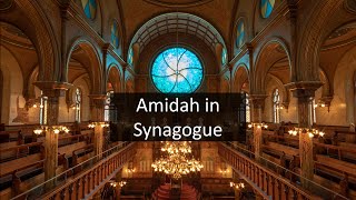 Jewish Prayer Amidah in Synagogue [upl. by Ming325]