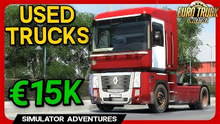 Used Trucks Are Finally Here  ETS2 149 Update [upl. by Yerffoj]