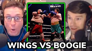 PKA REACTS to the WingsOfRedemption vs Boogie2988 Boxing Match [upl. by Riamo]