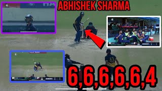 Abhishek Sharma Syed Mushtaq Ali trophy Batting  Punjab Vs Delhi Syed Mushtaq Ali Highlights [upl. by Nesto]