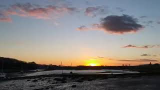 Fri 26th Feb 2021 South Woodham Ferrers River Crouch Slipway opposite Hullbridge [upl. by Berwick]