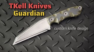 TKell Guardian Fixed Blade Defensive Powerhouse [upl. by Carisa]